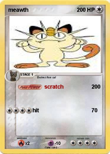 Pokemon meawth