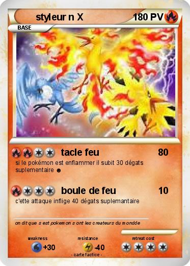 Pokemon styleur n X