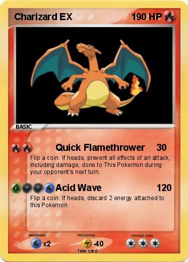 Pokemon Charizard EX