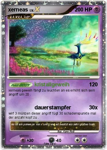 Pokemon xerneas