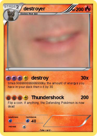 Pokemon destroyer