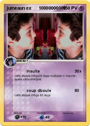 Pokemon jumeaun ex      10000000000