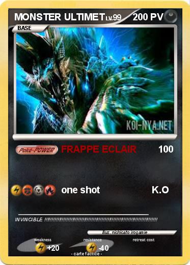 Pokemon MONSTER ULTIMET