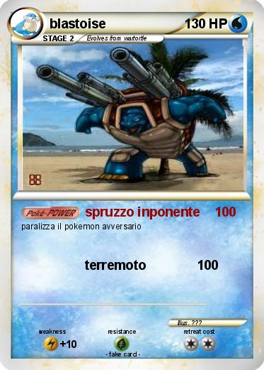 Pokemon blastoise