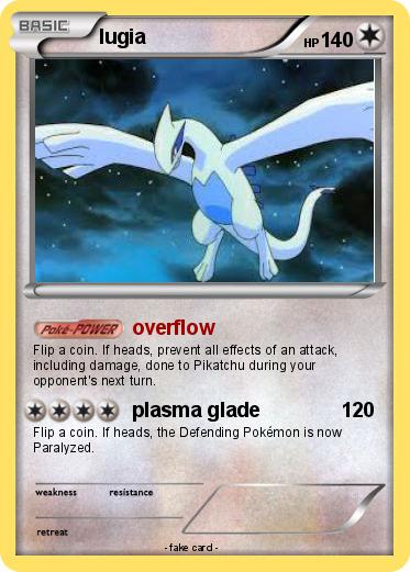 Pokemon lugia