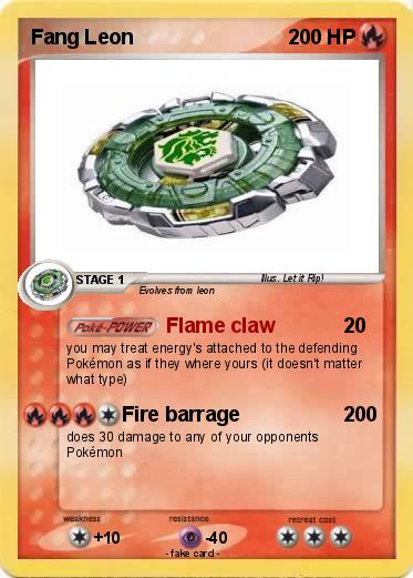 Pokemon Fang Leon