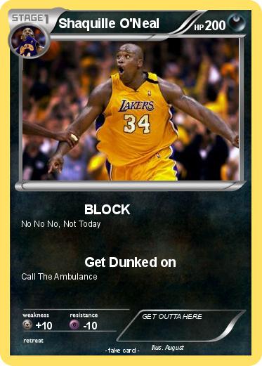Pokemon Shaquille O'Neal