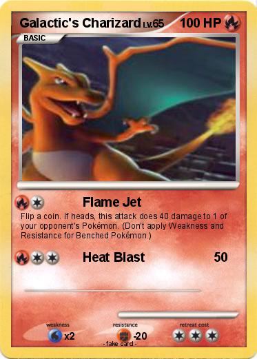 Pokemon Galactic's Charizard