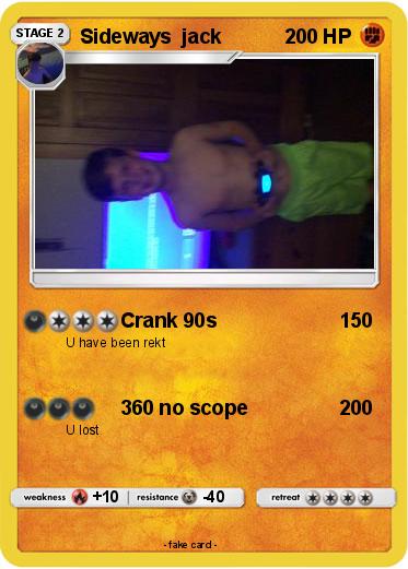 Pokemon Sideways  jack
