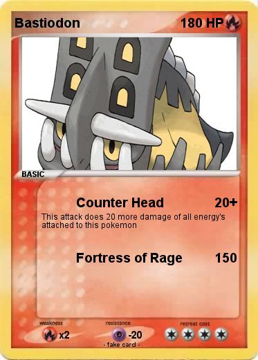 Pokemon Bastiodon