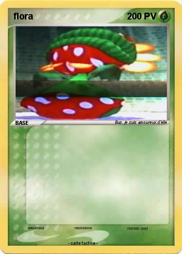 Pokemon flora