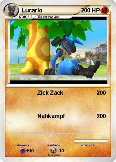 Pokemon Lucario