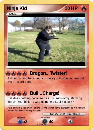 Pokemon Ninja Kid