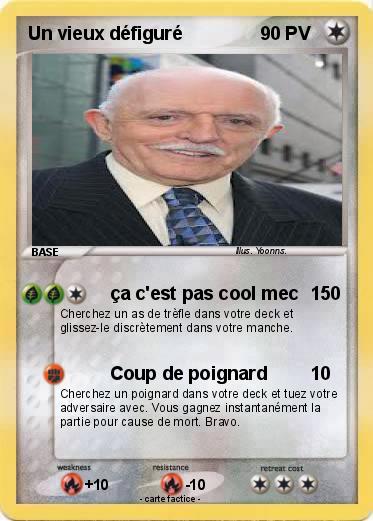 Pokemon Un vieux défiguré