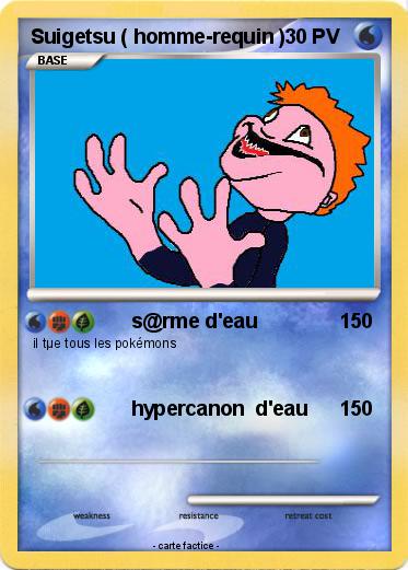 Pokemon Suigetsu ( homme-requin )