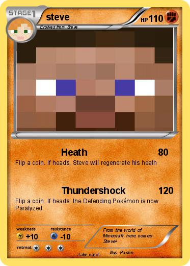 Pokemon steve