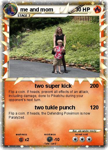 Pokemon me and mom