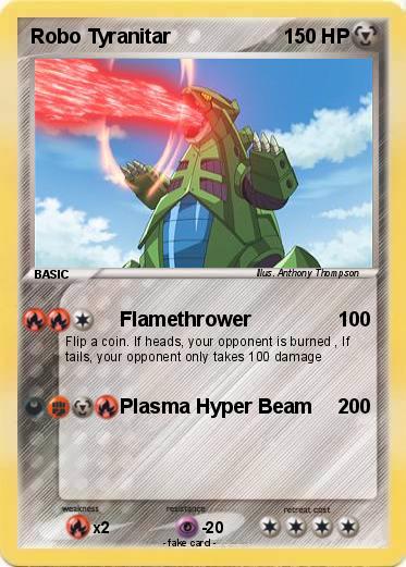 Pokemon Robo Tyranitar