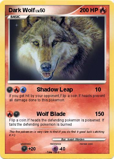 Pokemon Dark Wolf