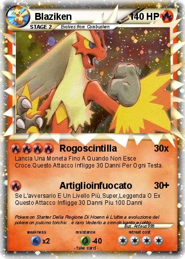 Pokemon Blaziken