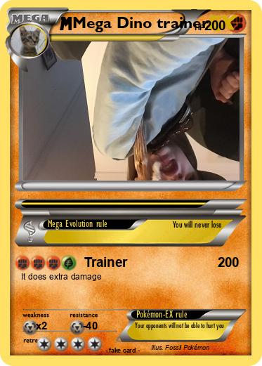 Pokemon Mega Dino trainer