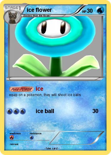 Pokemon ice flower