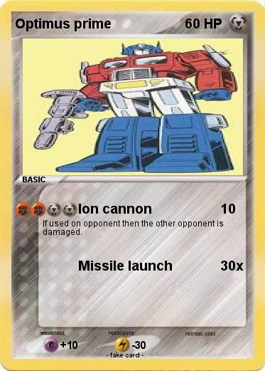 Pokemon Optimus prime