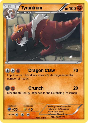 Pokemon Tyrantrum