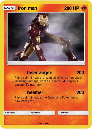 Pokemon iron man