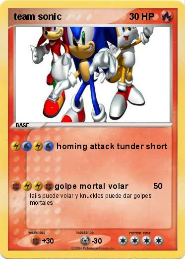 Pokemon team sonic
