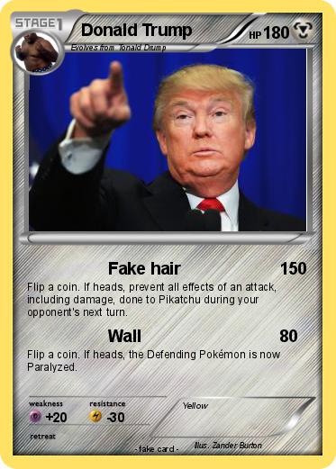 Pokemon Donald Trump
