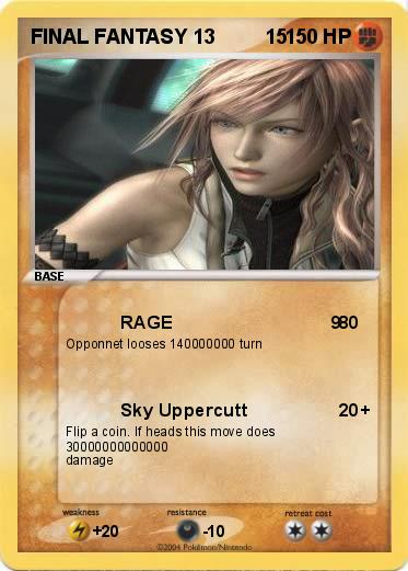 Pokemon FINAL FANTASY 13         15