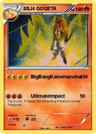 Pokemon SSJ4 GOGETA