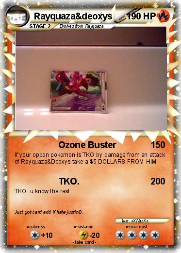 Pokemon Rayquaza&deoxys