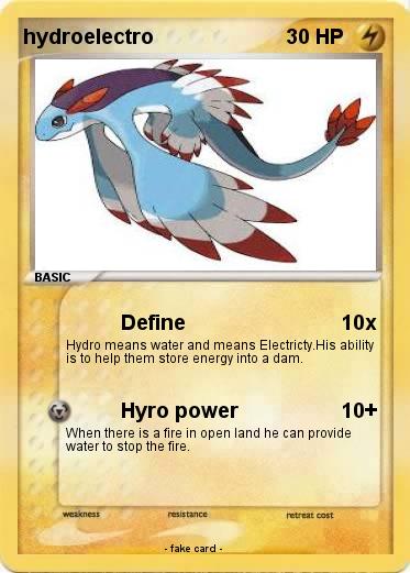 Pokemon hydroelectro