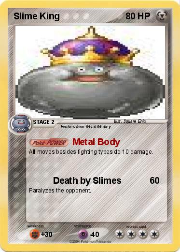 Pokemon Slime King