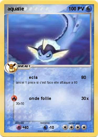 Pokemon aqualie