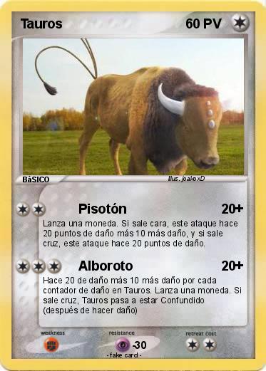 Pokemon Tauros