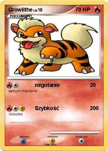 Pokemon Growlithe