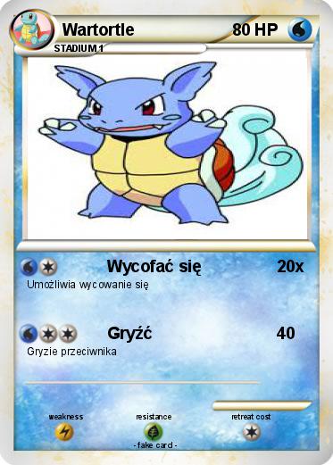 Pokemon Wartortle