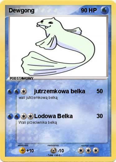 Pokemon Dewgong