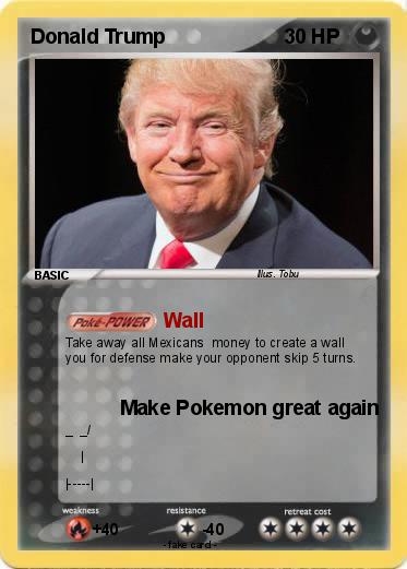 Pokemon Donald Trump