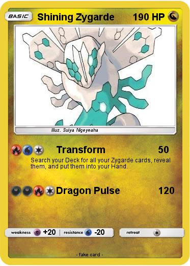 Pokemon Shining Zygarde