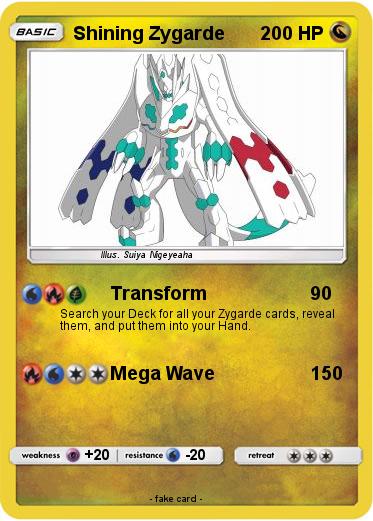 Pokemon Shining Zygarde