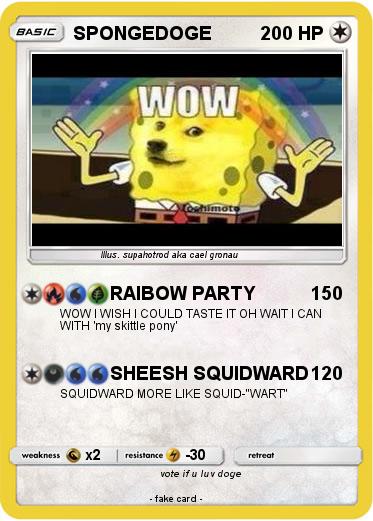 Pokemon SPONGEDOGE