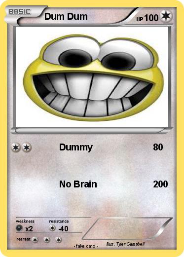 Pokemon Dum Dum