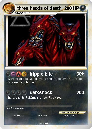 Pokemon three heads of death