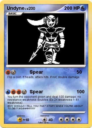 Pokemon Undyne