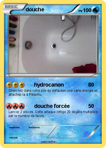 Pokemon douche