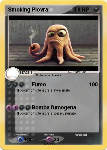 Pokemon Smoking Piovra